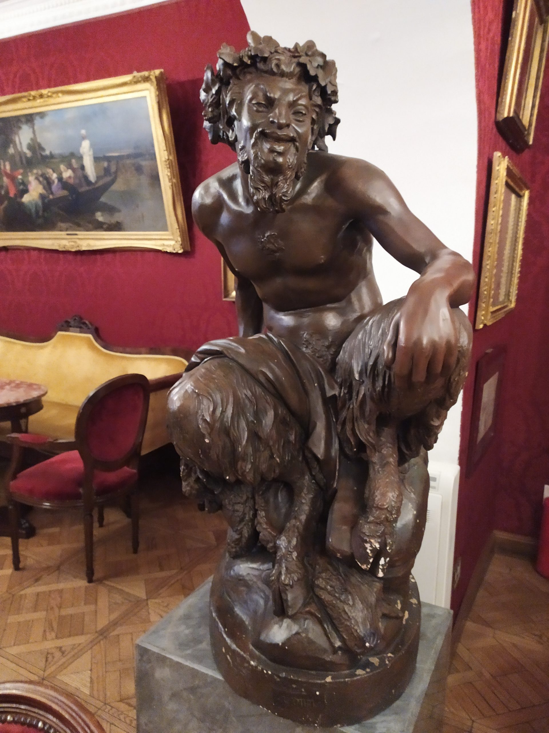 Sala Rossa del Caffè Greco – Ieri